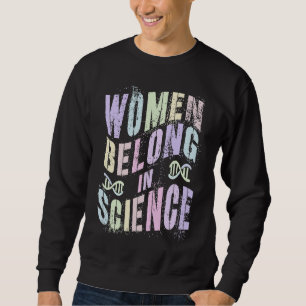 Sudadera Chicas Ingenieras MUJERES PERTENECEN Al Equipo De