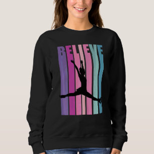 Sudadera Chicas Motivadores Hielo Skater Figura Danza