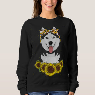 Sudadera Chicas Mujeres Mamá Perro Husky Siberiano Regalo d