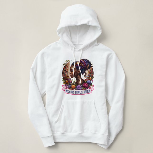 Sudadera Chicas negros leen la casa de las mujeres (Diseño del anverso)