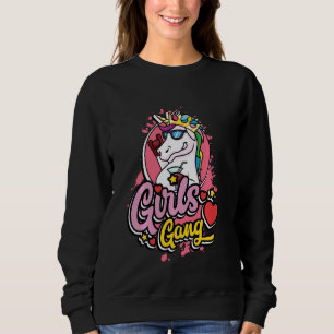 Sudadera Chicas Pandilla Unicornio Fiesta Despedida de Solt