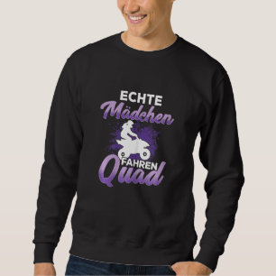 Sudadera Chicas reales conduciendo Quad Atv Quad Rider Extr