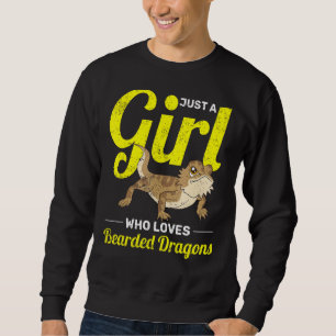 Sudadera Chicas Reptile Lizard Mascota Propietaria Mujer A