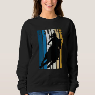 Sudadera Chicas Retro Caballo Rodeo Montar Mujeres Vaquera