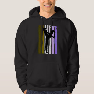 Sudadera Chicas Retro Judo Mujeres Karate Judo Cumpleaños C