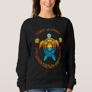 Sudadera Chicas Salva Las Tortugas Amantes De Tortugas Mari