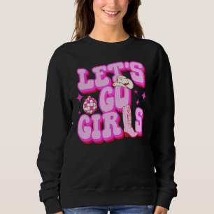 Sudadera Chicas Vamos Vaqueras Sombrero Botas País Occident