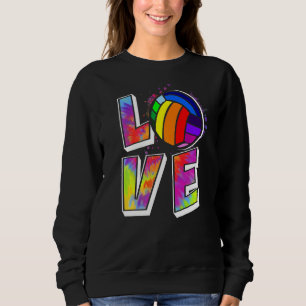 Sudadera Chicas Vóley, Canto De Tye, Amor Colorido Para Los
