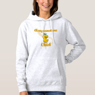 Sudadera Chick de acupuntura