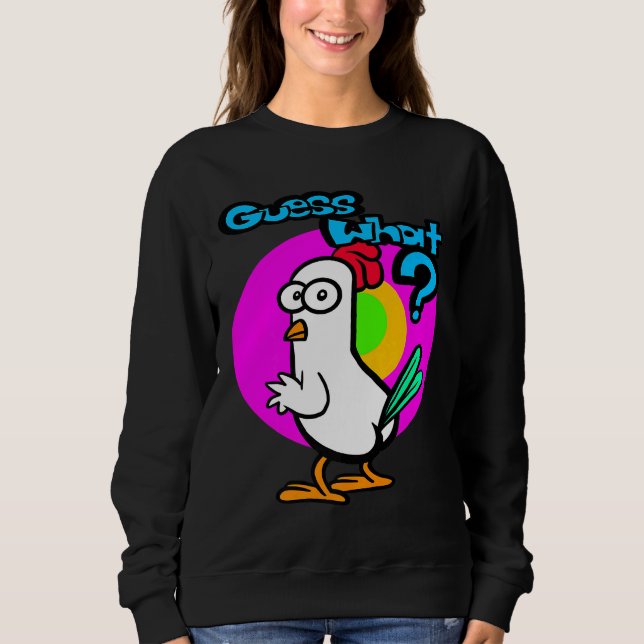 Sudadera Chicken Butt adivina qué 22 (Anverso)