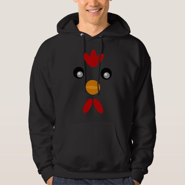 Sudadera Chicken Cara Cute Chick (Anverso)