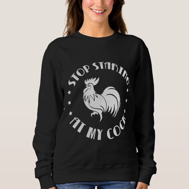 Sudadera Chicken Coop Chicken Farmer Long Sleeve  (Anverso)
