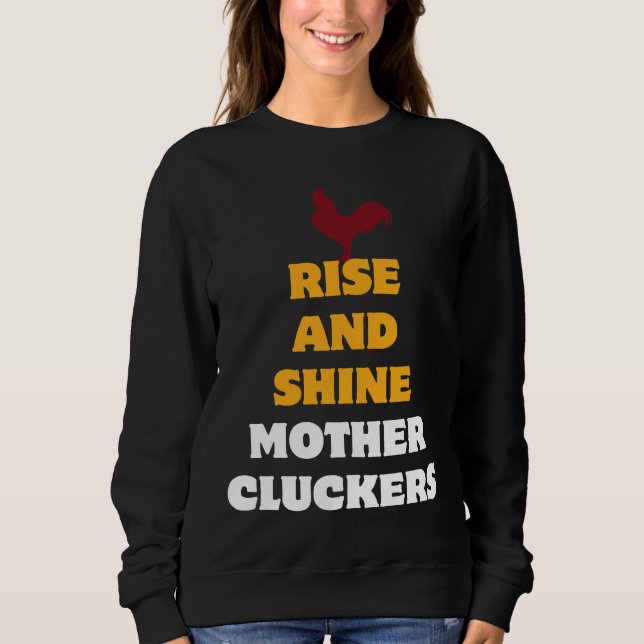 Sudadera Chicken Design Mother Clucker   (Anverso)