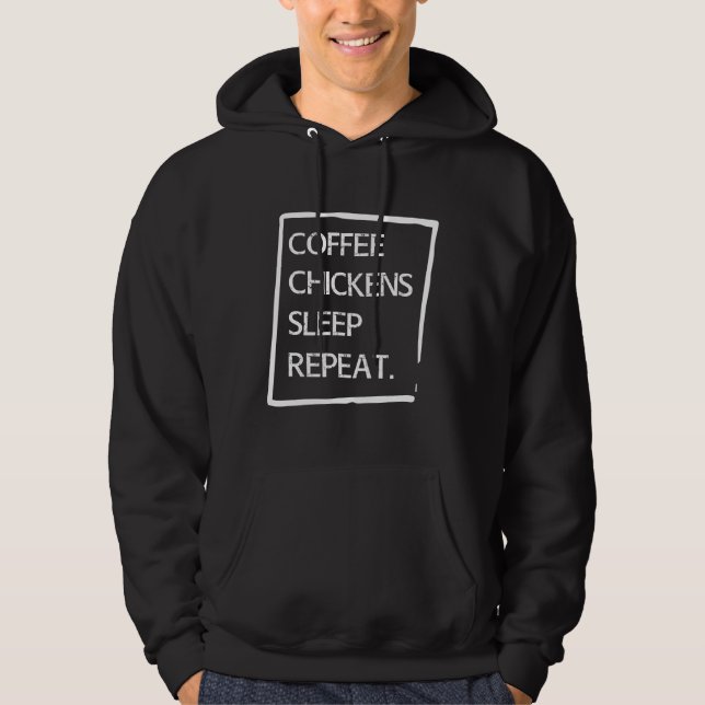 Sudadera Chicken Farmer Lover Chicken Egg   (Anverso)
