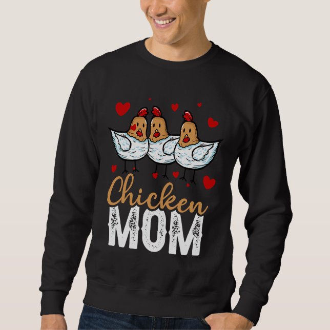 Sudadera Chicken Farmer Woman Rooster   (Anverso)