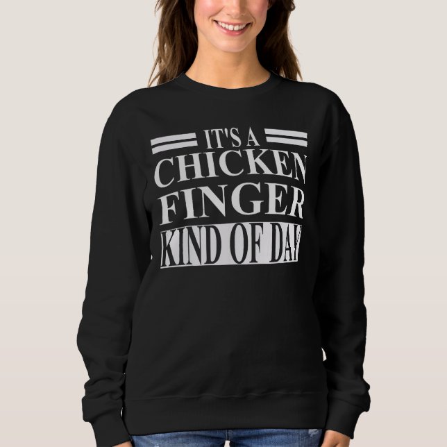 Sudadera Chicken Finger Apparel Best  Fingers  Design (Anverso)