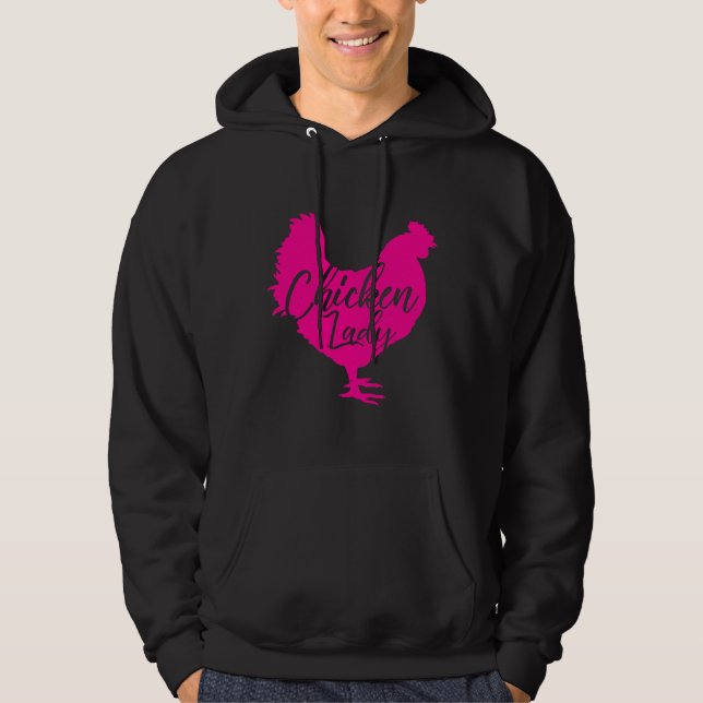 Sudadera Chicken Lady for Women Pink   (Anverso)