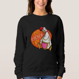 Sudadera Chicken loco Lady Mama Hen Mom Lover Farmer