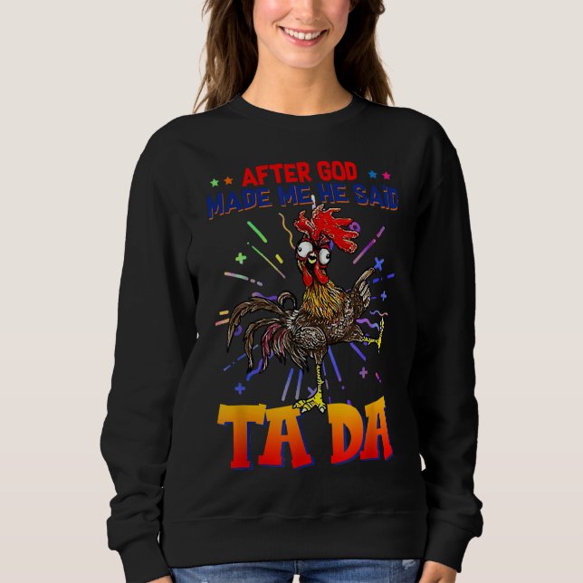 Sudadera Chicken Outfits Af (Anverso)