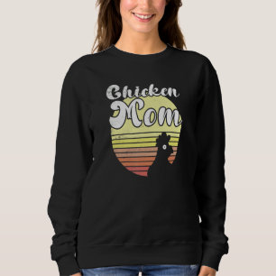 Sudadera Chicken retro Cheeky Chicken de la mami Cockerel