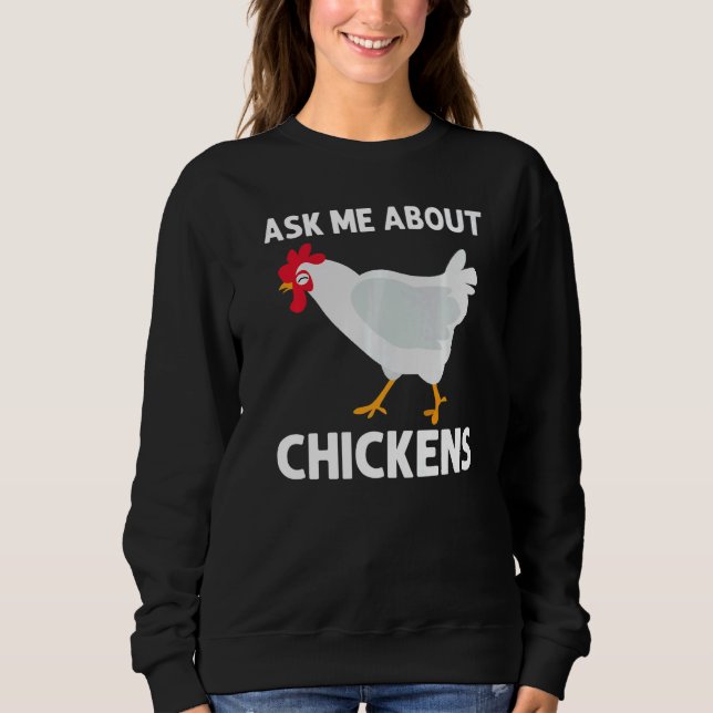 Sudadera Chicken Rooster  Men Women Boys Girls Kids (Anverso)
