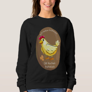 Sudadera Chicken Spruch Bäuerin Bauern Huhn Henne Hahn Hühn