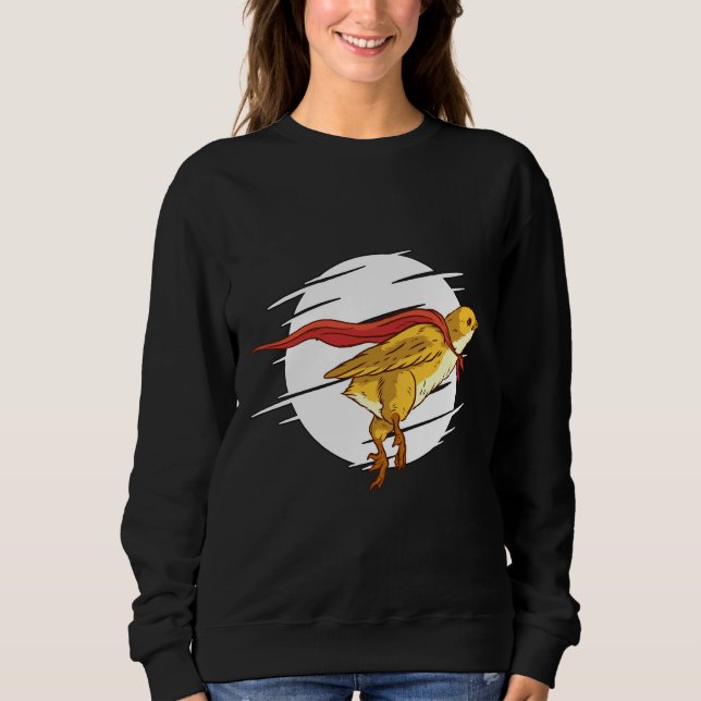 Sudadera Chicken Superhero Farmer   (Anverso)