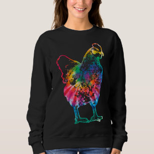 Sudadera Chicken Tie Dye Hippie