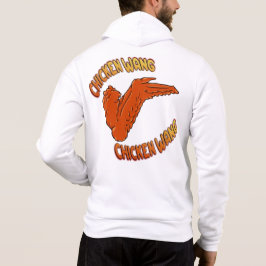 Sudadera Chicken Wing Hombres Bella+Canvas Full-Zip Hoodie