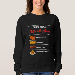 Sudadera Chicken Wing Hotdog Bologna Canción Lyric Classic