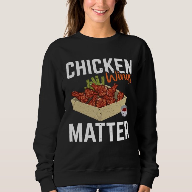 Sudadera Chicken Wing Matter   Food (Anverso)