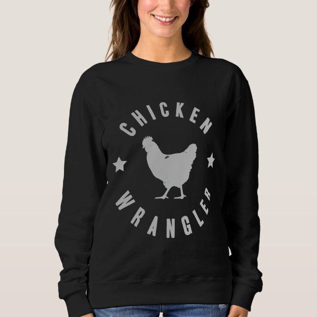 Sudadera Chicken Wrangler   (Anverso)