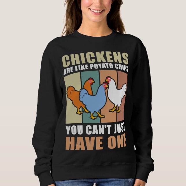 Sudadera Chickens Are Lik (Anverso)