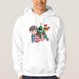 Sudadera Chico Anime Lindo Chándal Árbol de Navidad Diversi