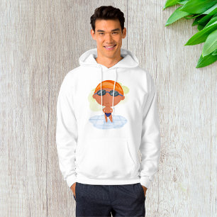 Sudadera Chico Nadador con Gafas y Gorro de Natación