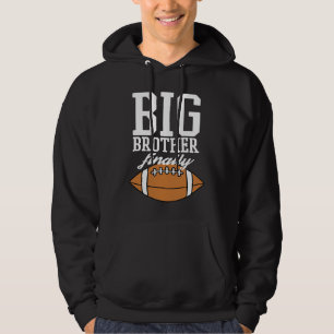 Sudadera Chicos de Fútbol Hermano Mayor Finalmente
