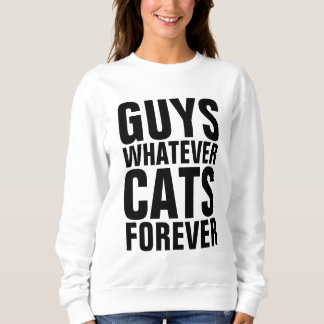 Sudadera CHICOS LO QUE SEA GATOS POR SIEMPRE Camiseta diver