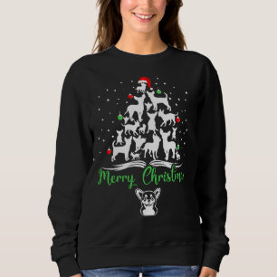 Sudadera Chihuahua Árbol de Navidad Feliz Navidad