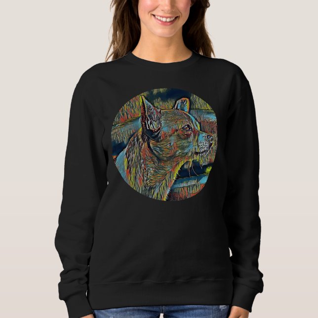 Sudadera Chihuahua Awesome Head (Anverso)
