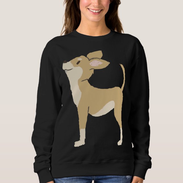 Sudadera Chihuahua Brown (Anverso)