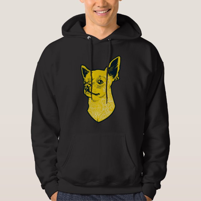 Sudadera Chihuahua Crazy (Anverso)