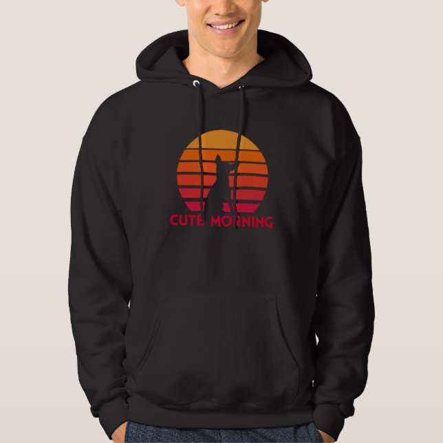 Sudadera Chihuahua  Cute Morning  Sunrise  Sunset  Dog (Anverso)