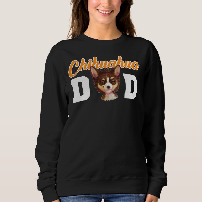 Sudadera Chihuahua Dad (Anverso)