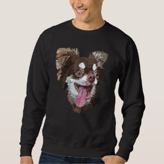 Sudadera Chihuahua: El loco chihuahua es un perro muy esper