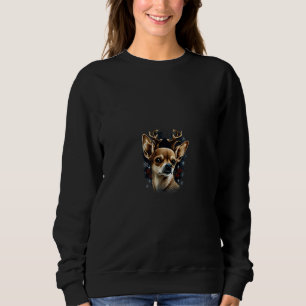 Sudadera Chihuahua Feliz Navidad Árbol De Navidad Perro Bon