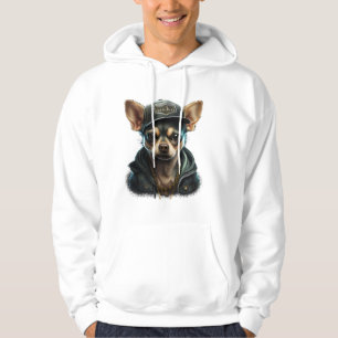 Sudadera Chihuahua Guay Perro rap Hip-Hop Gangster