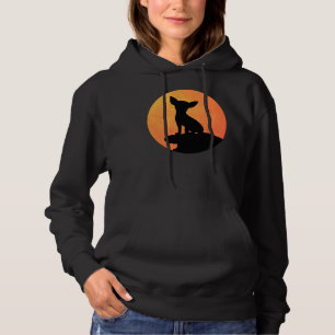 Sudadera Chihuahua Halloween Dueño de Perro Moon