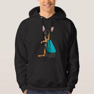 Sudadera Chihuahua I Love Dad Tattoo