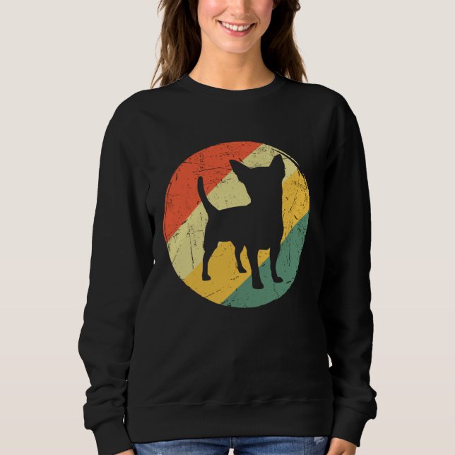 Sudadera Chihuahua  Men Women Chihuahua  Vintage Dog (Anverso)