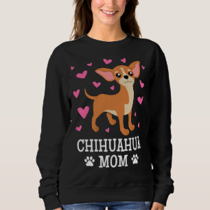 Sudadera Chihuahua Mom Girls Dog Pet Puppy Pet